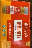 Mängden socker i Immunity daily shut