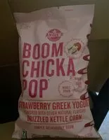 Mängden socker i Angie's boom chicka pop strawberry greek yogurt