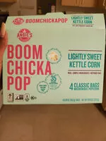 Mängden socker i Lightly sweet kettle corn, lightly sweet