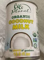 Mängden socker i Organic coconut milk