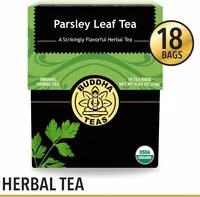 Mängden socker i Organic parsley leaf tea bleach-free tea bags