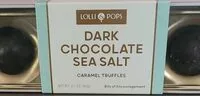 Mängden socker i Dark chocolate sea salt - Caramel Truffles