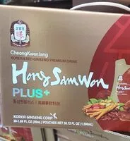Mängden socker i Korean red ginseng drink