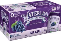 Mängden socker i Grape Sparkling Water
