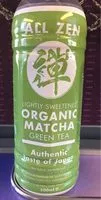 Mängden socker i Organic matcha green tea