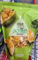 Mängden socker i Dried Jackfruit Organic