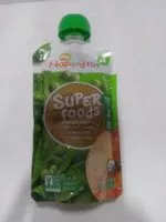 Mängden socker i Super Baby Foods, Apple, Spinach, Peas, & Broccoli