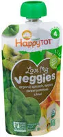 Mängden socker i Veggie & Fruit Blend Baby Food, Spinach, Apple, Sweet Potato, Kiwi