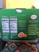 Mängden socker i Shine organic