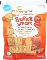 Mängden socker i Happy tot super smart snacks organic toddler