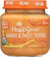 Mängden socker i Happybaby bananas & sweet potatoes