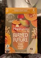 Mängden socker i Pears, squash & oats