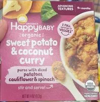 Mängden socker i Sweet potato & coconut curry