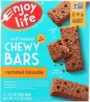 Mängden socker i Foods baked chewy bars caramel blondie bars each