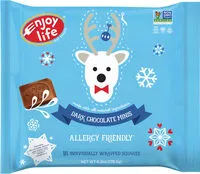 Mängden socker i Dark chocolate individually wrapped chocolate mini squares