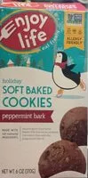 Mängden socker i Peppermint bark soft baked cookies