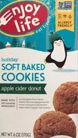 Mängden socker i Apple cider donut holiday soft baked cookies