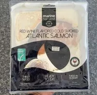 Red Wine Flavored Cold Smoked Atlantic Salmon
