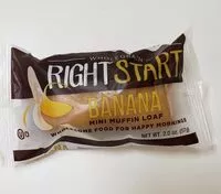 Mängden socker i Right Start Banana Mini Muffin Loaf