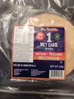 Mängden socker i Multigrain 1 Net Carb Tortilla