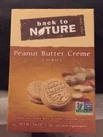 Mängden socker i Peanut Butter Creme Cookies