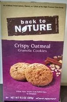 Mängden socker i Crispy Oatmeal Granola Cookies