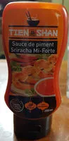 Mängden socker i sauce de piment Sriracha Mi-forte