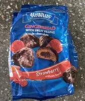 Mängden socker i Gingerbread fruit filling covered in chocolate