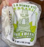 Mängden socker i Goat cheese