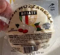 Mängden socker i Fresh mozzarella