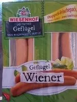 Mängden socker i Geflügel Wiener