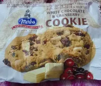 Mängden socker i white chocolate & cranberry cookie