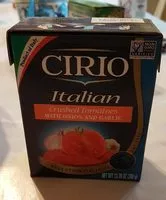 Mängden socker i Italian crushed tomatoes with onion and garlic
