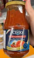 Mängden socker i Cirio Sauce Arrabiata