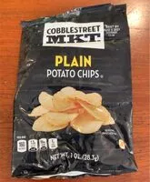 Mängden socker i Plain potato chips