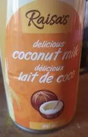 Mängden socker i Délicieux lait de coco