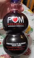 Mängden socker i Juice pomegranate blueberry