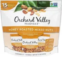 Mängden socker i Honey roasted mixed nuts