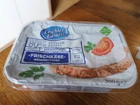 Mängden socker i Frischkäse 80 % weniger Fett