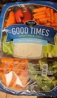 Mängden socker i Good times Vegetable tray