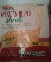 Mängden socker i Mexican Shreads