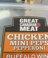 Mängden socker i Chicken Mini Peps Buffalo Wing