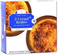 Mängden socker i White Toque - Authentic French Creme Brulees, 2pc, 10.5oz