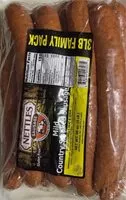 Mängden socker i Mild country smoked sausage