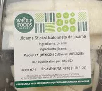 Mängden socker i Jicama sticks