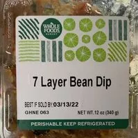 Mängden socker i 7 layer bean dip