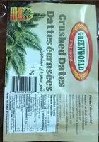 Mängden socker i Crushed dates