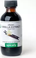 Mängden socker i Organic Vanilla Extract