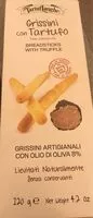 Mängden socker i Grissini con tartufo