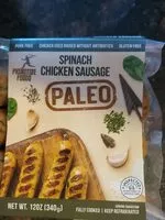 Mängden socker i Spinach chicken sausage